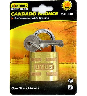 Candado Bronce Uyustools 30Mm