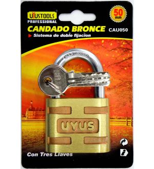 Candado Bronce Uyustools 50Mm