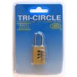Candado Con Clave C09 Tri-Circle