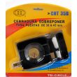 Chapa De Sobreponer Negra No.35 Blister Tri-Circle