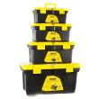 Set de Cajas Plásticas 4 en 1