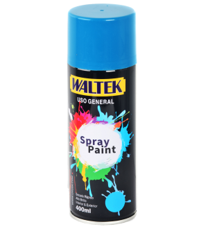 Esmalte En Aerosol 350Ml/250G No.701 Normal Azul-Cielo Waltek